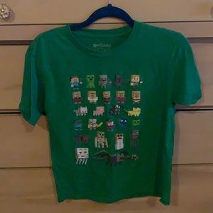 Green Minecraft Shirt